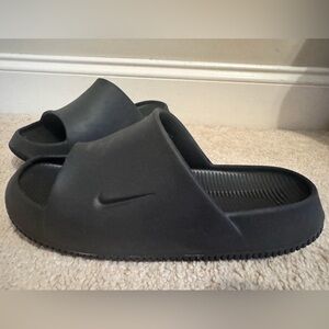 Nike Black CALM Slide Sandals
